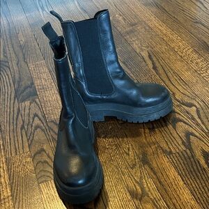 Black Combat & Moto Boots